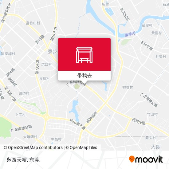 凫西天桥地图