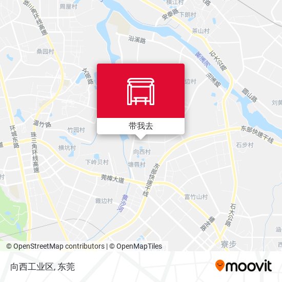 向西工业区地图