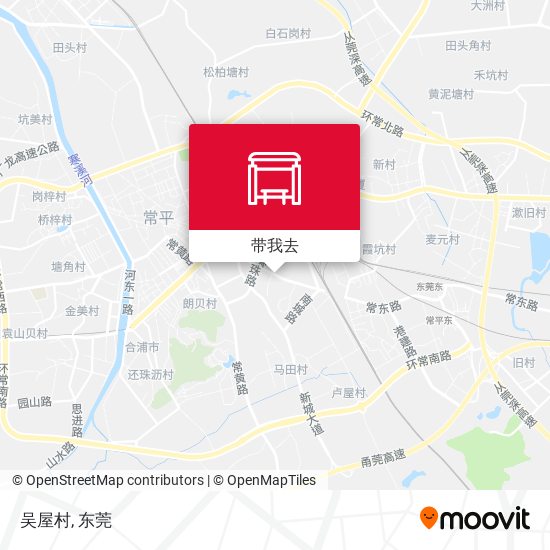 吴屋村地图
