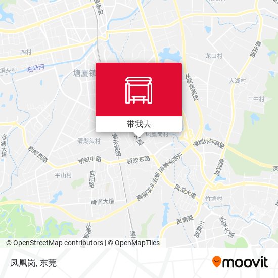 凤凰岗地图