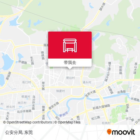 公安分局地图