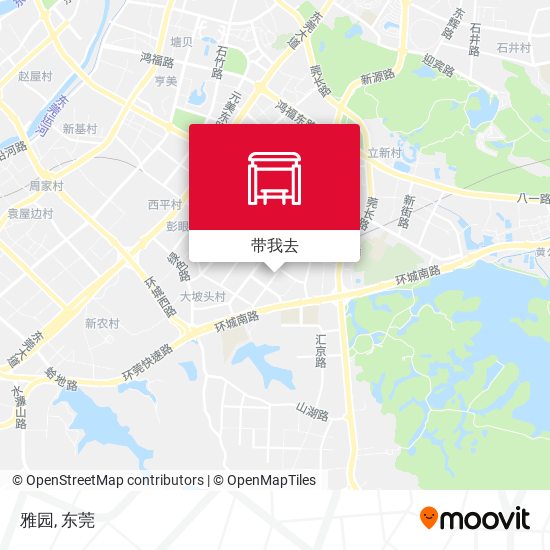 雅园地图