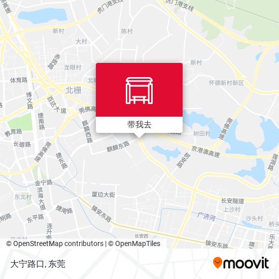大宁路口地图