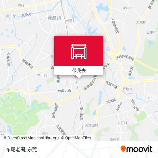 布尾老围地图