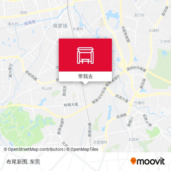 布尾新围地图
