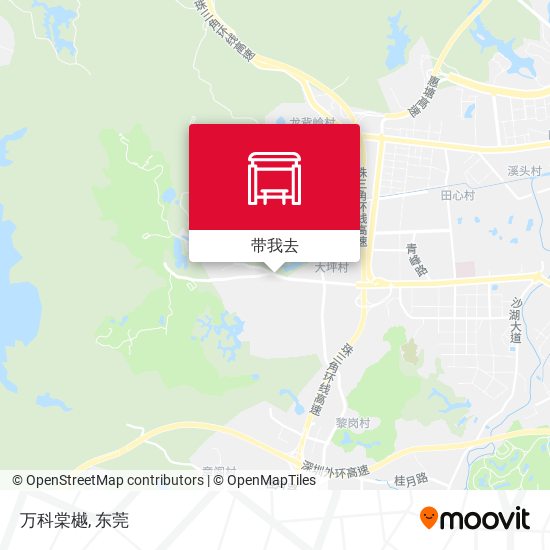 万科棠樾地图
