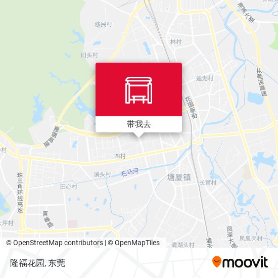 隆福花园地图