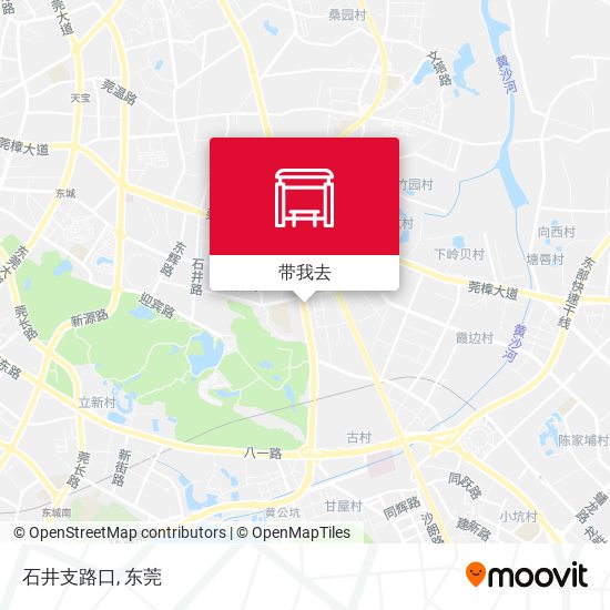 石井支路口地图