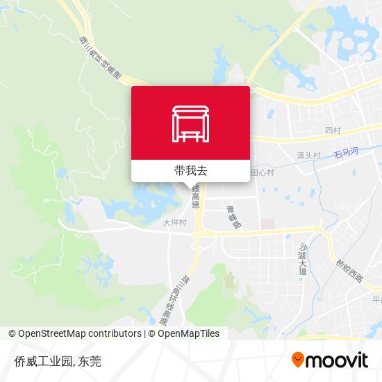 侨威工业园地图