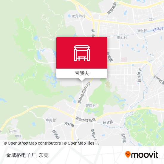 金威格电子厂地图