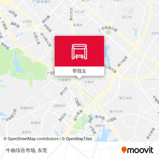 牛杨综合市场地图