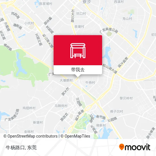 牛杨路口地图