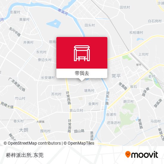 桥梓派出所地图