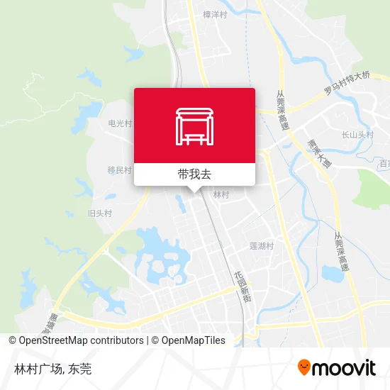 林村广场地图