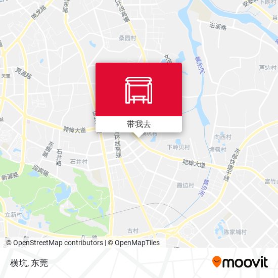 横坑地图