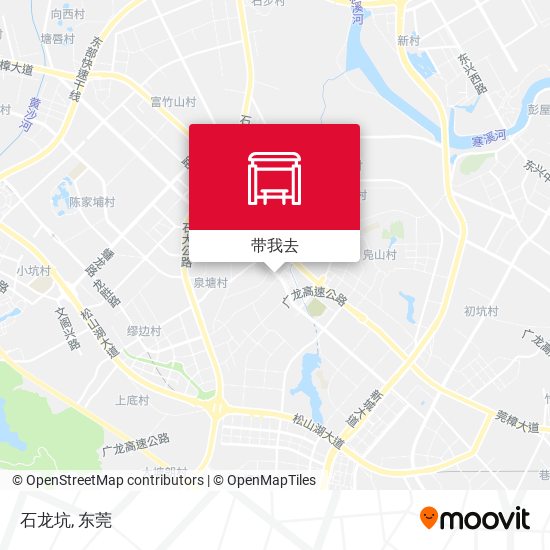 石龙坑地图