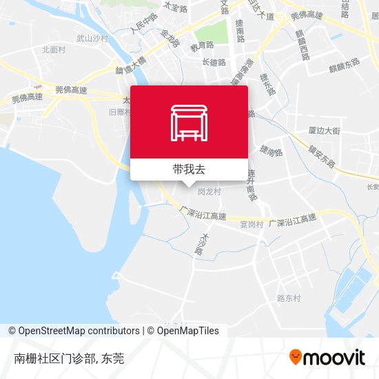 南栅社区门诊部地图