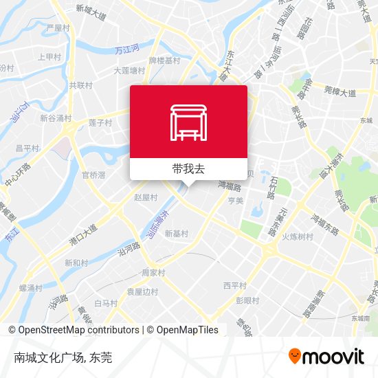 南城文化广场地图