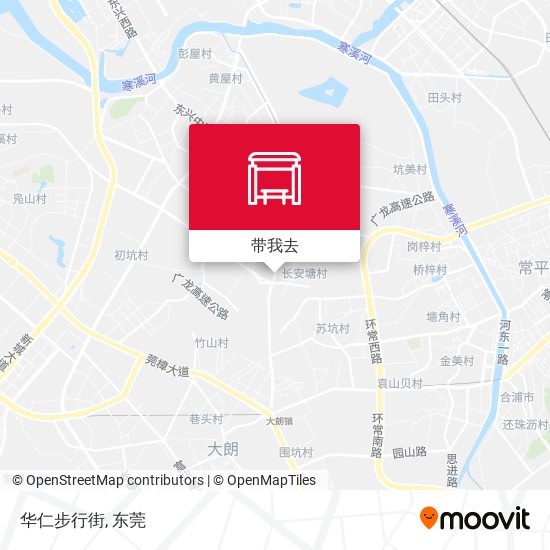 华仁步行街地图