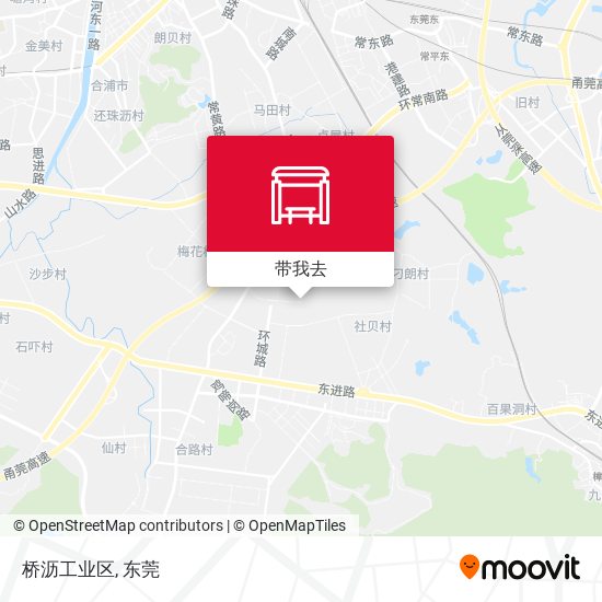 桥沥工业区地图