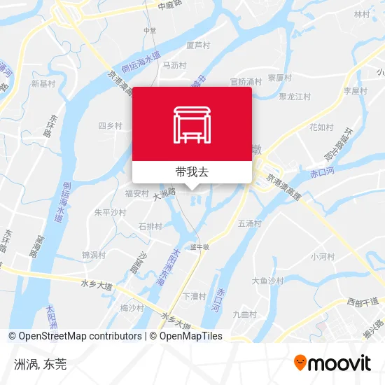 洲涡地图