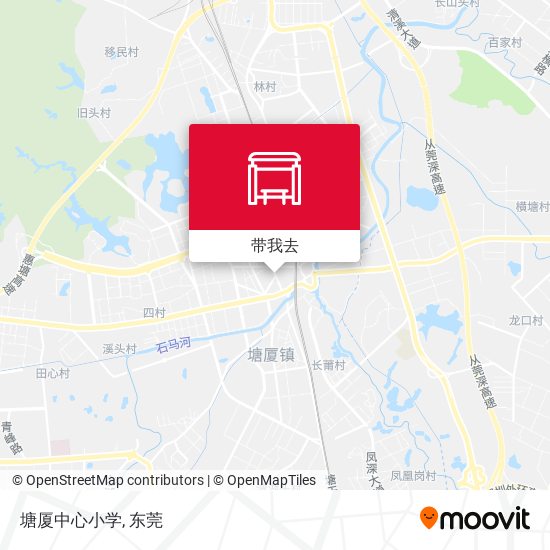 塘厦中心小学地图