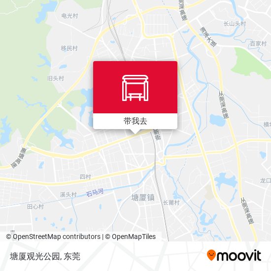 塘厦观光公园地图