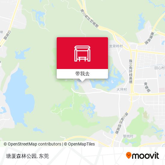 塘厦森林公园地图