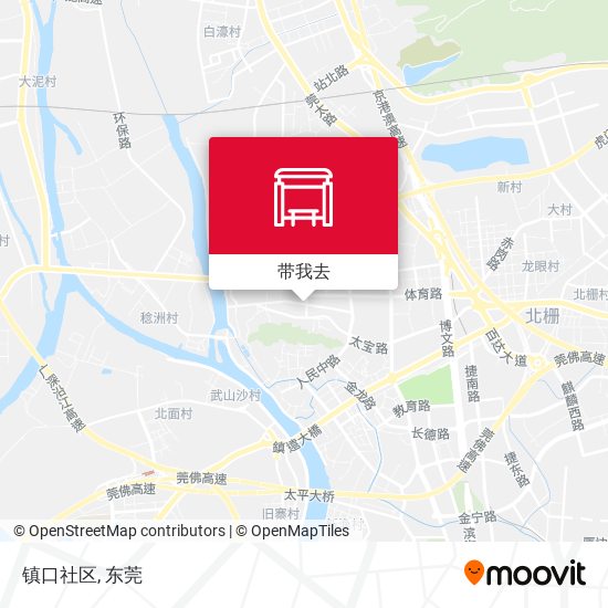 镇口社区地图