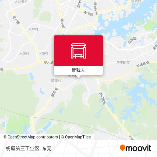 杨屋第三工业区地图