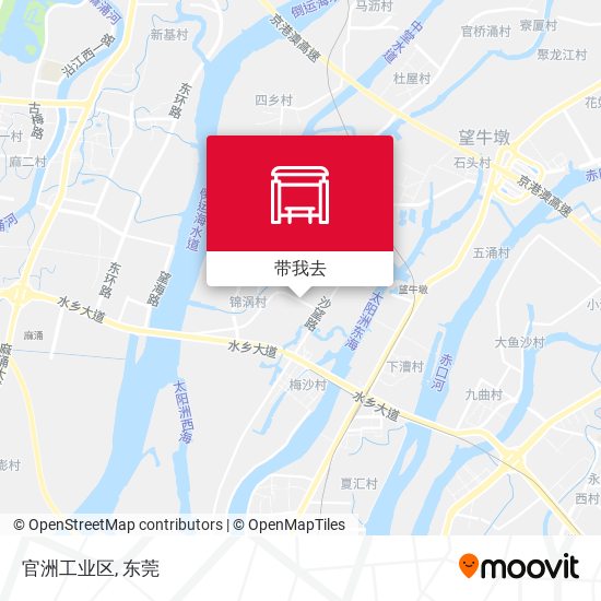 官洲工业区地图