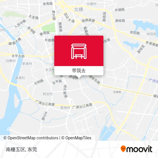 南栅五区地图