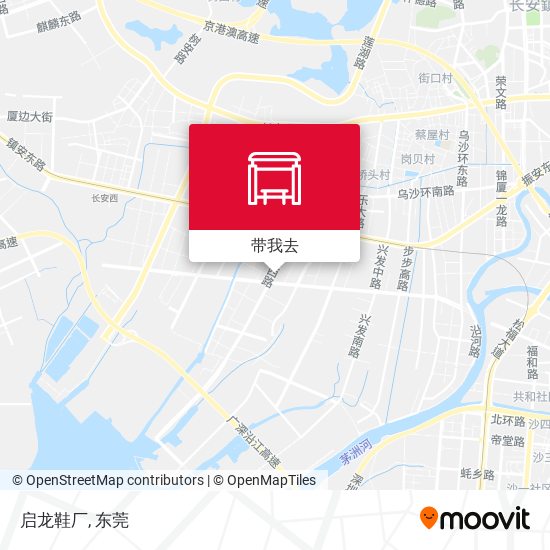 启龙鞋厂地图