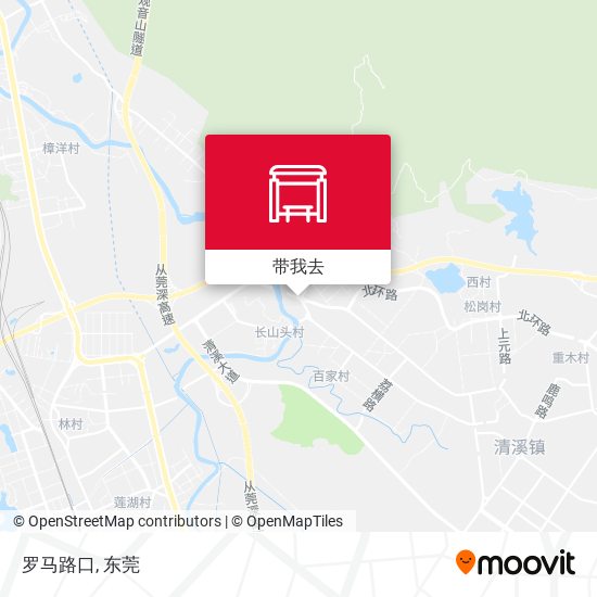 罗马路口地图