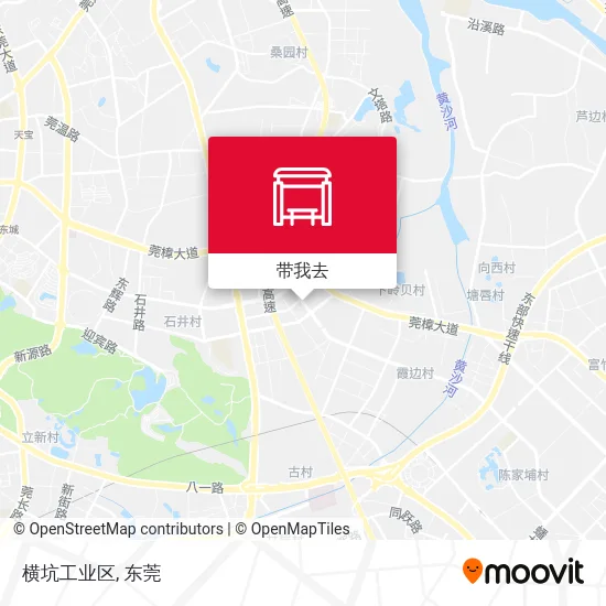 横坑工业区地图
