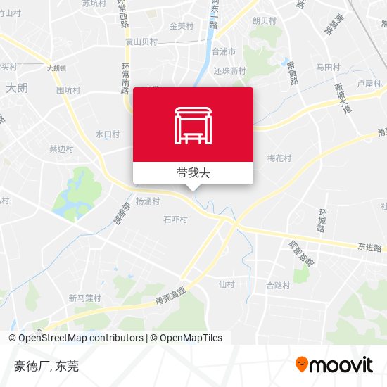 豪德厂地图