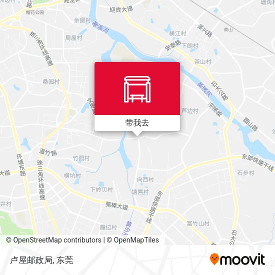 卢屋邮政局地图