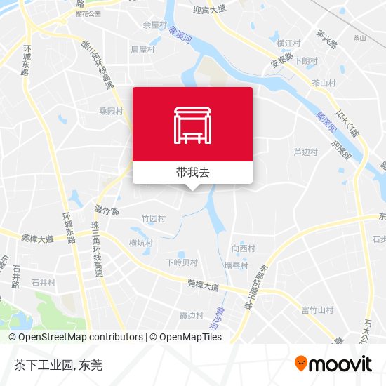 茶下工业园地图