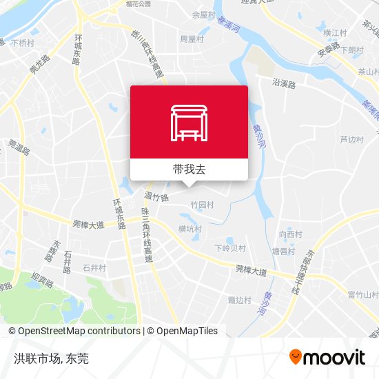 洪联市场地图