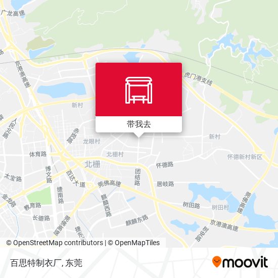百思特制衣厂地图