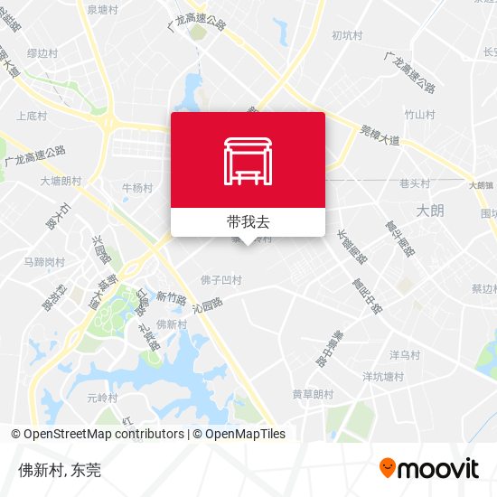 佛新村地图