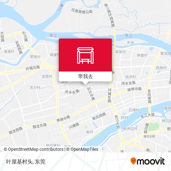 叶屋基村头地图