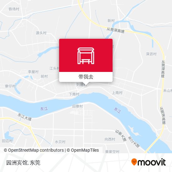 园洲宾馆地图