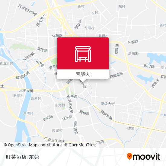 旺莱酒店地图