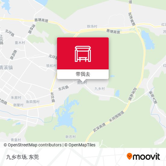 九乡市场地图