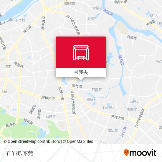 石羊街地图