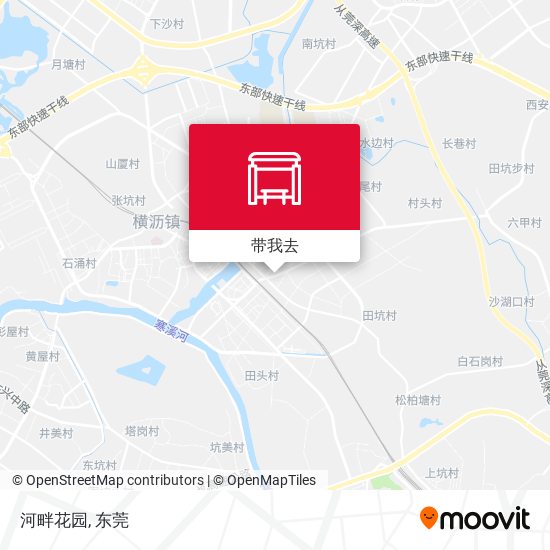 河畔花园地图