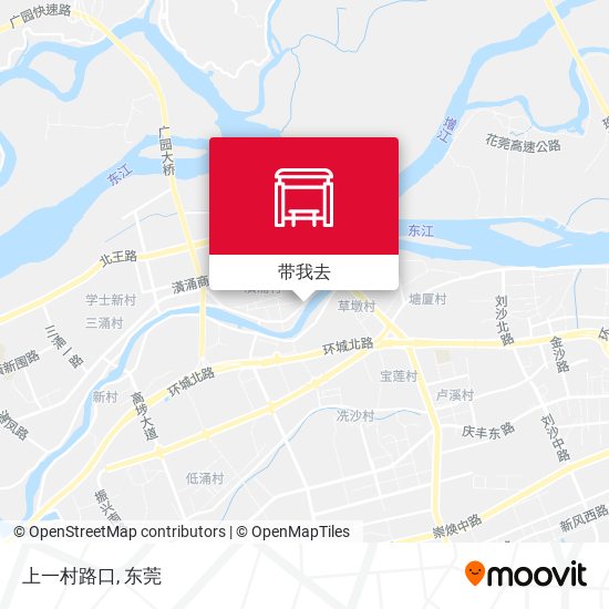 上一村路口地图