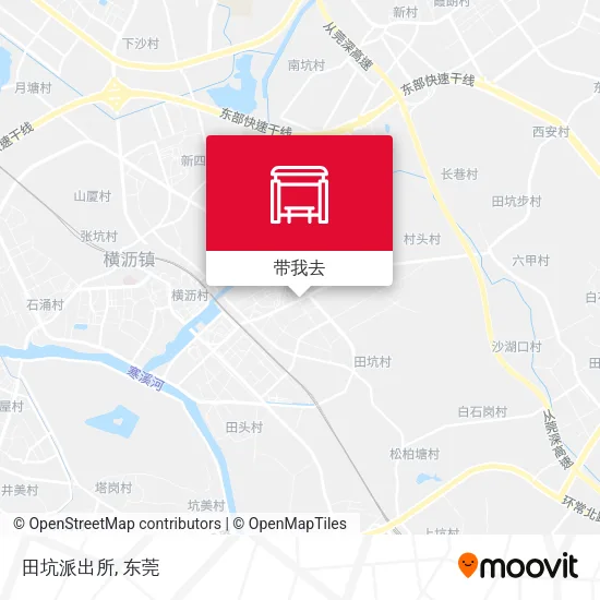 田坑派出所地图