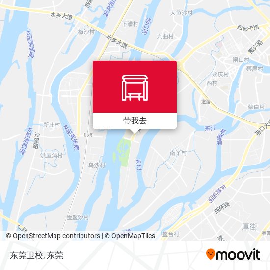 东莞卫校地图